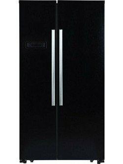 Finlux SBS959B Ψυγείο Ντουλάπα 529lt No Frost Υ177xΠ90xΒ66cm Μαύρο