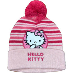 Hello Kitty Light Pink Παιδικό Σκουφάκι Ένα Μέγεθος