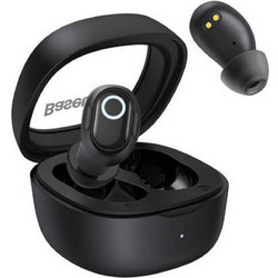 Baseus Bowie WM02 Ακουστικά Bluetooth In Ear Black