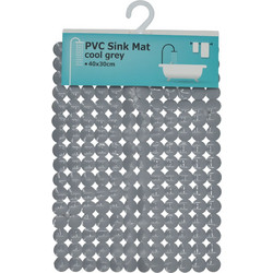 ΤΑΠΕΤΟ ΝΕΡΟΧΥΤΗ PVC ΑΝΤΙΟΛΙΣΘΗΤΙΚΟ ΣΕ ΓΚΡΙ ΧΡΩΜΑ 40x30εκ. - Ankor 835041