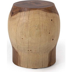 ows-0900022 Σκαμπό Chen Solid (40x40x45) suar wood Soulworks