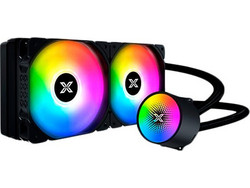 Xigmatek Liquid Killer X 240 Black Υδρόψυξη CPU 120mm RGB για Socket AM3 / AM3+ / 115x / 2011 / 2066 / 2011-3 / AM4 / TR4 / 1200 / 1700 / AM5