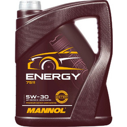 Mannol Energy A3/B3 Συνθετικό Λάδι Αυτοκινήτου 5W-30 5lt