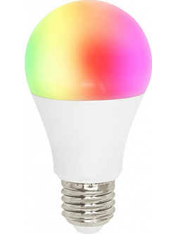 LED V-TAC Έξυπνη Λάμπα Ε27 A60 10W RGB + Θερμό και Ψυχρό Λευκό Dimmable Συμβατή με V-TAC SMART Light, Amazon Alexa και Google Home 2751