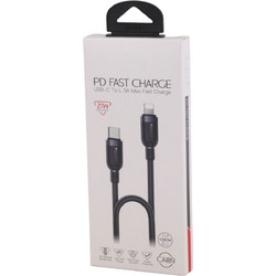 Καλώδιο Τροφοδοσίας USB Type-C To Lightning Fast Charging & Data Sync CA189 για Apple Iphone 14 Plus 14 Pro Max iPhone 13 mini 13 Pro iPhone 12 iPhone XR iPhone 8 iPhone 7 Plus USB Cable PD 27W 3A Mal
