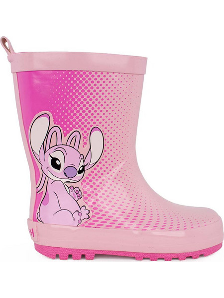 Disney LS002770 STITCH Γαλότσα για κορίτσι σε συνθετικό υλικό Ροζ