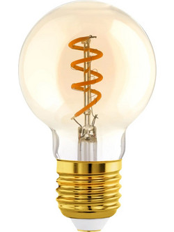 Λάμπα LED Eglo E27 Globe G60 Dimmable Filament Gold 2000K 145lm 4W 110192
