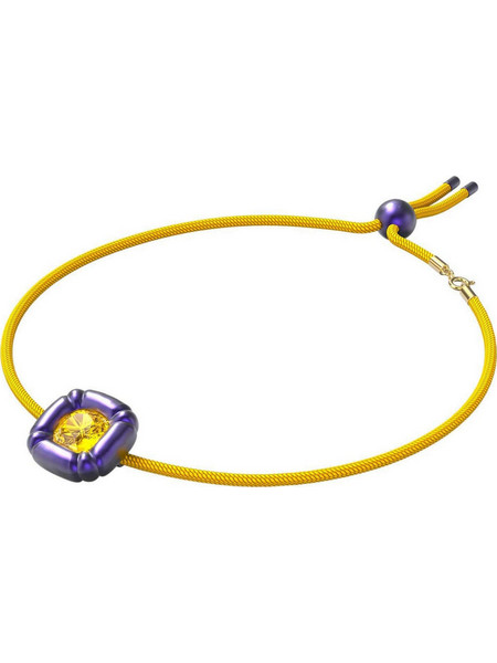 Swarovski Γυναικείο Κολιέ Πέτρα Κορδόνι 5613645