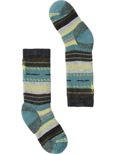 Smartwool - Kids Hike Full Cushion Margarita Crew S Hike Dusty Teal