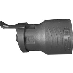ELP44002 | ELP44002 | ΦΙΣ SCHUKO ΜΕ ΛΑΒΗ ΘΗΛΥΚΟ ΘΕΡΜΟΠΛΑΣΤΙΚΟ 16A IP20 ΜΑΥΡΟ