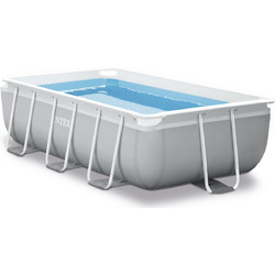Intex Prism Metal Frame 26784 Πισίνα Πλαστική με Μεταλλικό Σκελετό 300x175x80cm