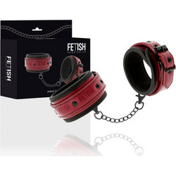 Fetish Submissive Vegan Leather Dark Room Ankle Cuffs