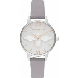 Olivia Burton Γυναικείο Ρολόι με Γκρι Μεταλλικό Μπρασελέ OB16AM163