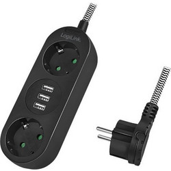 Πολύπριζο LogiLink - power strip - 3680 watts