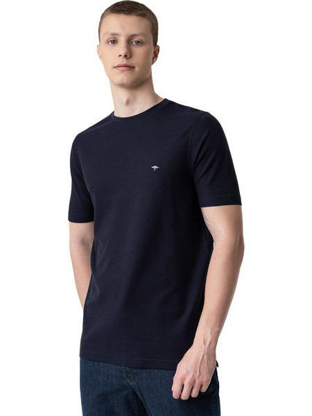 Fynch-Hatton Ανδρικό Κοντομάνικο T-Shirt Navy Blue 15031707-685 Navy Blue