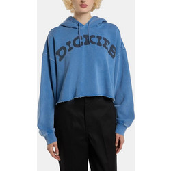 Dickies Hollywood Cropped Γυναικείο Φούτερ με Κουκούλα Μπλε DK0A8E51L851