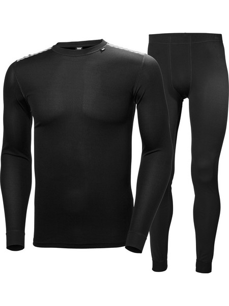 Helly Hansen Mens Comfort Light Set Black