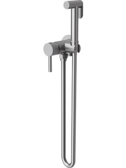 Orabella Diana Set Gun metal ight - Σετ σύστημα Μπιντέ με ορειχάλκινο ντουζ
