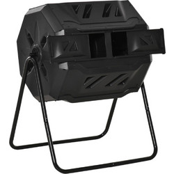 Κάδος Ταχείας Κομποστοποίησης 160 Lt 71 x 64 x 92 cm Outsunny 845-490