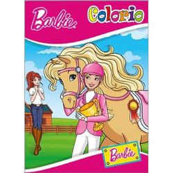 Βιβλίο ζωγραφικής Barbie colorio 4