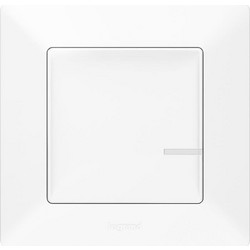 CONNECTED LIGHT DIMMER SWITCH WITHOUT NEUTRAL 5-300W BLEEDER INC. VALENA LIFE WH