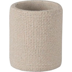 Δοχείο Για Οδοντόβουρτσα Από Ρητίνη Textured Beige ΒΑ24523 Andrea House (7.5x9 cm)