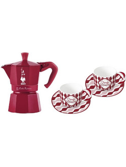 Bialetti Set Of Coffee Shops For 3 Cups + 2 Cups - (5460)