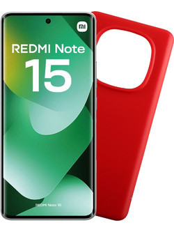 Volte-Tel Silicon TPU Camera Guard Back Cover Red (Xiaomi Redmi Note 15 4G/5G / Poco M8 5G 6.77in)