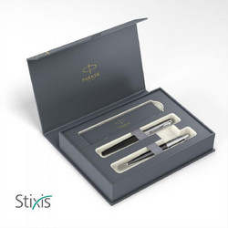 Parker Set Στυλό Jotter Core Black CT Ballpen + FountainPen - 1171.1222.01