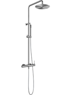 Μπαταρία Σταθερού Ντους S16058 Brushed Steel ETERNITY 316 KARAG