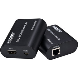POWERTECH HDMI video extender CAB-H204 μέσω καλωδίου RJ45, 1080p/60Hz, με loop, έως 120m
