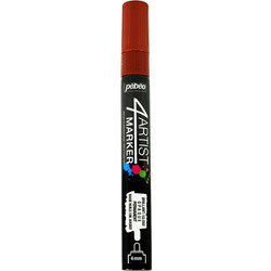 Μαρκαδόρος Λαδιού 4Artist Marker 4mm Στρογγυλή Μύτη Pebeo - 19 Brown