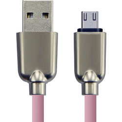 CABLETIME καλώδιο micro USB σε USB CT-PE32-ZFMC, 2A, 480Mbps, 1m, ροζ