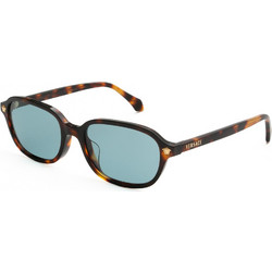Versace VE4514D 553780 Ανδρικά Γυαλιά Ηλίου Τετράγωνα Κοκάλινα Άσπρο Ταρταρούγα με Μπλε Φακό