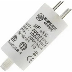 DUCATI ENERGIA πυκνωτής εκκίνησης PPM 475V 18uF διπλό faston 6.3