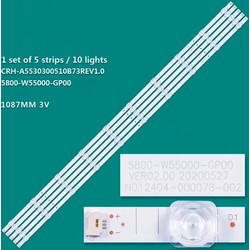 HISENSE 55" SET 5PCS LED BAR 5800-W55000-GP00
