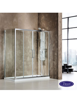SLIDER PRIMUS-PLUS 147-151 H.195 DEVON CLEAN-GLASS