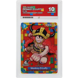 Monkey.D.Luffy - 4th Anniversary Event Promo - P-110 - ACE 10