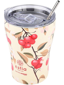 Estia Coffee Mug Save The Aegean Sakura Whisper 350ml