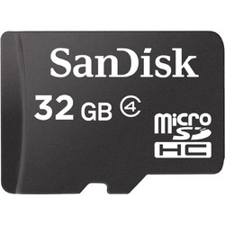 Sandisk microSDHC 32GB Class 4