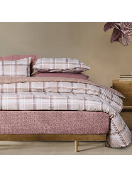 DAS HOME ΣΕΤ ΠΑΠΛΩΜΑΤΟΘΗΚΗ ΜΟΝΗ HAPPY FLANNEL 9701 TAUPE 406009109701