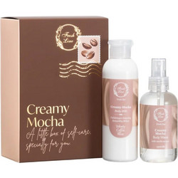 Fresh Line Creamy Mocha Body Milk 200ml + Body Water 150ml