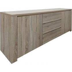 Μπουφές Kalya Pakoworld Σε Sonoma Απόχρωση 220X49X89.5Εκ