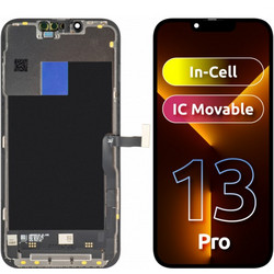 JK Οθόνη LCD In-Cell IC για Apple iPhone 13 Pro Μαύρο