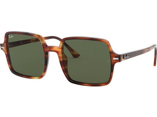 Ray-Ban RB1973 954/31 Γυναικεία Γυαλιά Ηλίου Τετράγωνα Κοκάλινα Ταρταρούγα με Πράσινο Polarized Φακό