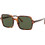 Ray-Ban RB1973 954/31 Γυναικεία Γυαλιά Ηλίου Τετράγωνα Κοκάλινα Ταρταρούγα με Πράσινο Polarized Φακό