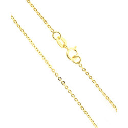 Αλυσίδα Χρυσή 9 Καράτια 50cm 1.00mm GO77522