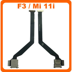 Original Xiaomi Poco F3 (M2012K11AG) / Xiaomi Mi 11i (M2012K11G) LCD Flex Cable + Sim Reader (Service Pack By Xiaomi)