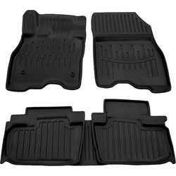 RACE AXION Race Axion - Πατάκια Τύπου Σκαφάκια Για Nissan Leaf (ZE0) 2010-2017 5πορτο Λάστιχο Σκαφάκια Προστατευτικά Με Κουμπώματα υλικό Λάστιχο για Επιβατικά Αυτοκίνητα - 5 τεμ. (5014055/ST) 5014055/