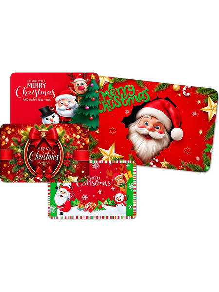 Χαλάκι Εξώπορτας Xmas Βαρύ 58x38cm Xmasfest 1132447